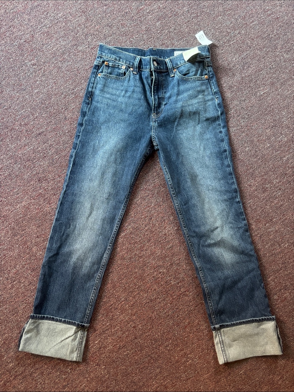 Gap 90’s Straight Cuffed Jeans